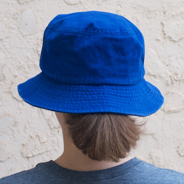 HUK Solid Bonnie Bucket Hat Titanium Blue OS – Vintage Clothing Co.