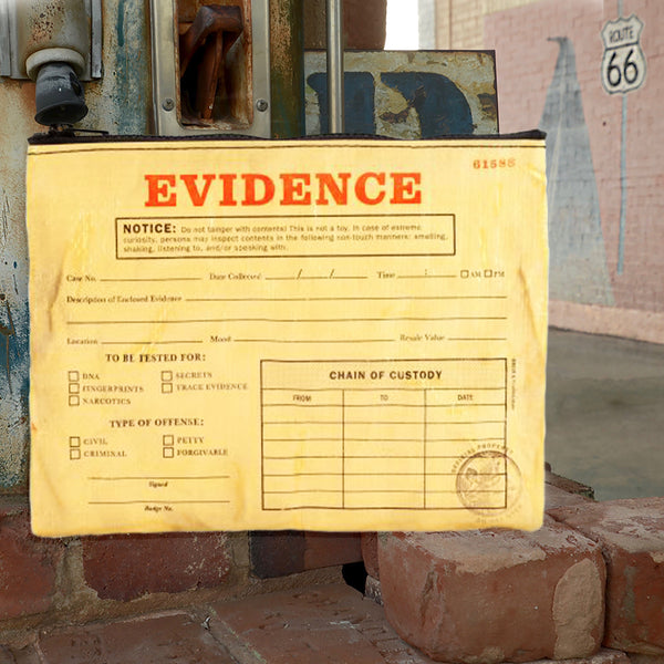 Zippered Evidence Pouch National Archives Store