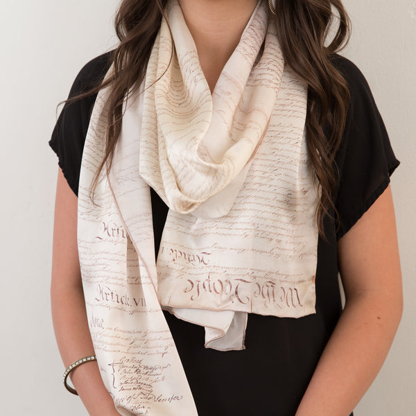 United States Constitution Silk Scarf – National Archives Store