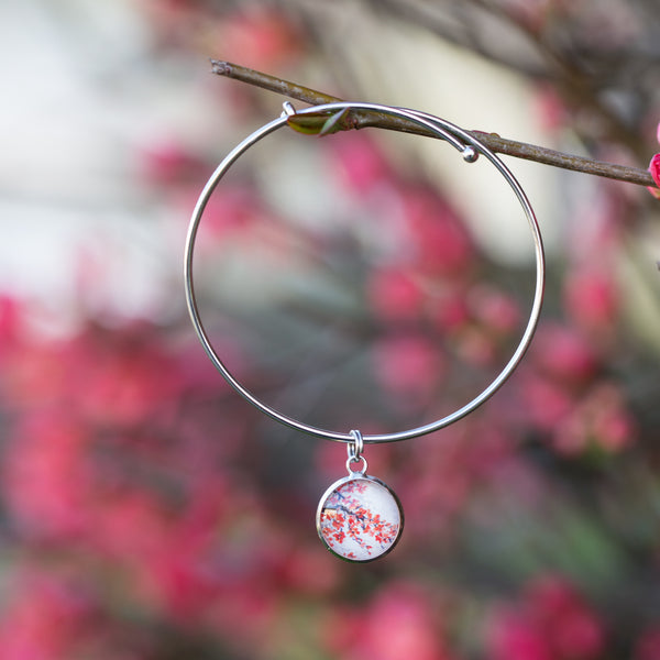 🌸Last One! Real Sukura/Cherry Blossom Bracelet 🌸  Blossom bracelet,  Womens jewelry bracelets, Woven bracelets