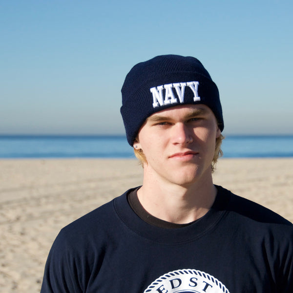 National Knit Navy Archives Store – Cap