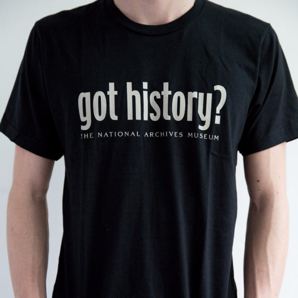 mod Bunke af Valg Got History T-Shirt – National Archives Store