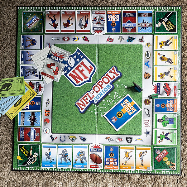 NFL-Opoly Football Monopoly Board Game USA Games Edaron Inc.