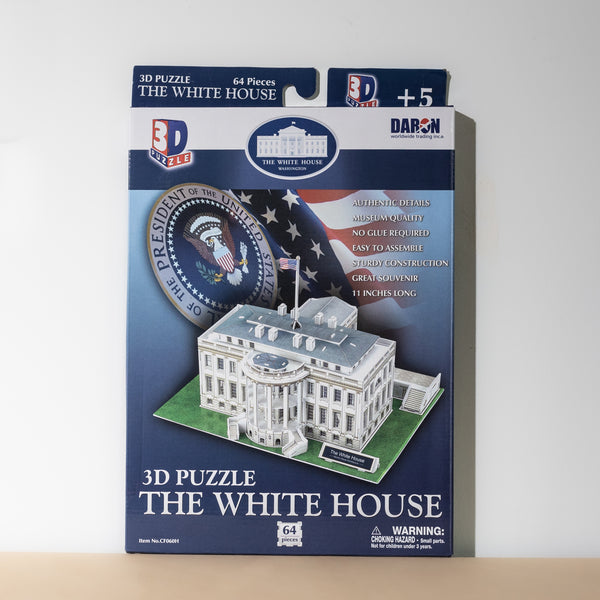 New! Charmland The White House - Build it Collect it 3d Puzzle - Sealed!