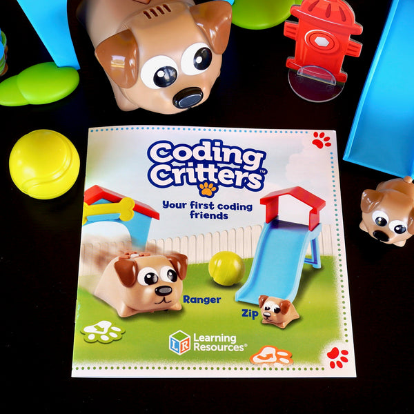 Learning Resources Coding Critter Ranger & Zip Programmable Toy