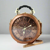 Antique Clock Bag