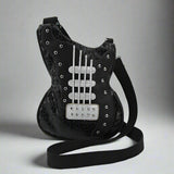 Guitar Crossbody Bag in Vinyl