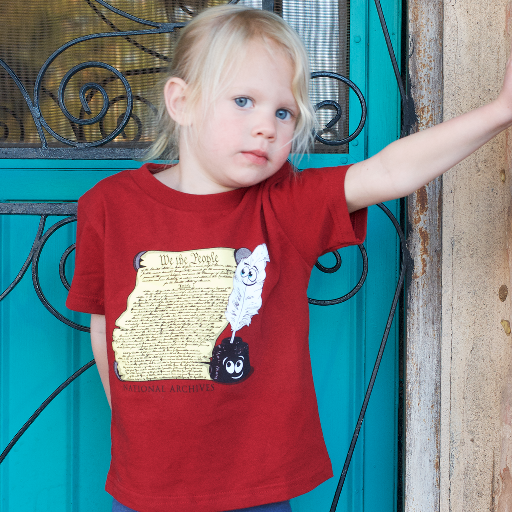 Playful Constitution Kids Short Sleeve Tee