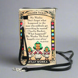 Charlie and the Chocolate Factory Book Clutch Bag