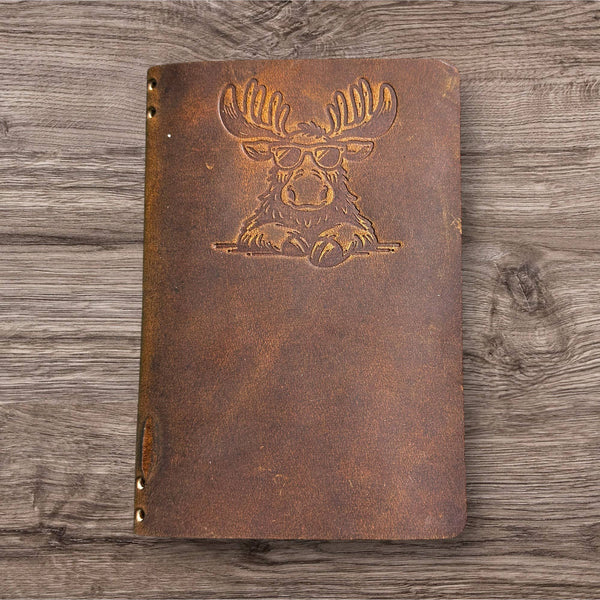 Cool Moose Handmade Leather Journal