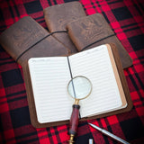 Adventure Awaits Handmade Leather Journal