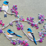 Birds and Blooms Embroidery Kit