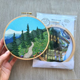 Happy Trails Landscape Embroidery Kit