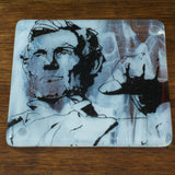 Abraham Lincoln Fused Glass Coaster