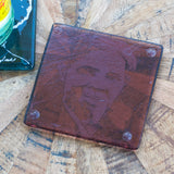 Harriet Tubman Fused Glass Coaster