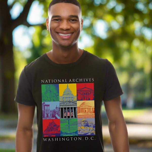 Capital Landmarks Art T-Shirt