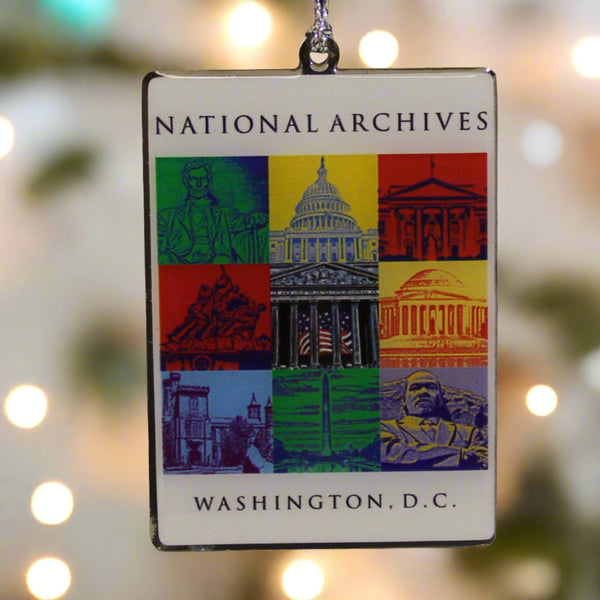 Capital Landmarks Art Ornament