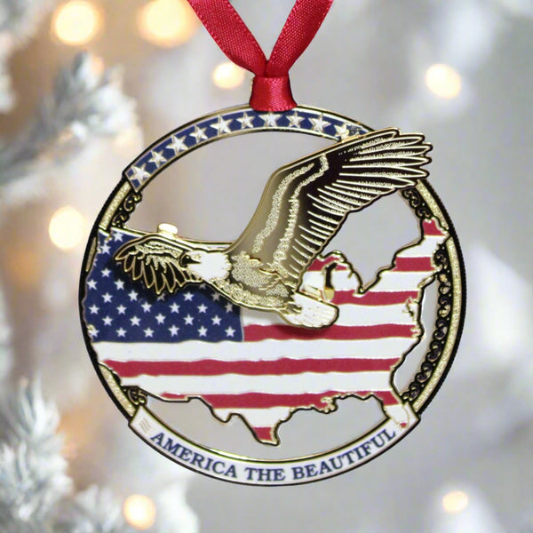 America the Beautiful Ornament