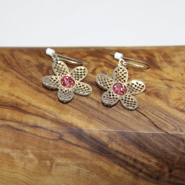 Lacey Cherry Blossom Earrings