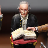 Miniature Collector's Scene of George Washington's Inauguration