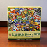 National Parks Patches Collage Puzzle