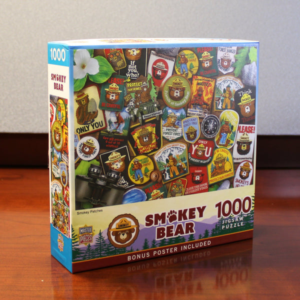 Smokey Bear Patches Collage Puzzle