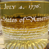 Declaration of Independence Decanter and Whiskey Glass Set