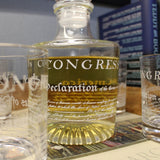 Declaration of Independence Decanter and Whiskey Glass Set