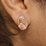 Abe Cameo Earrings