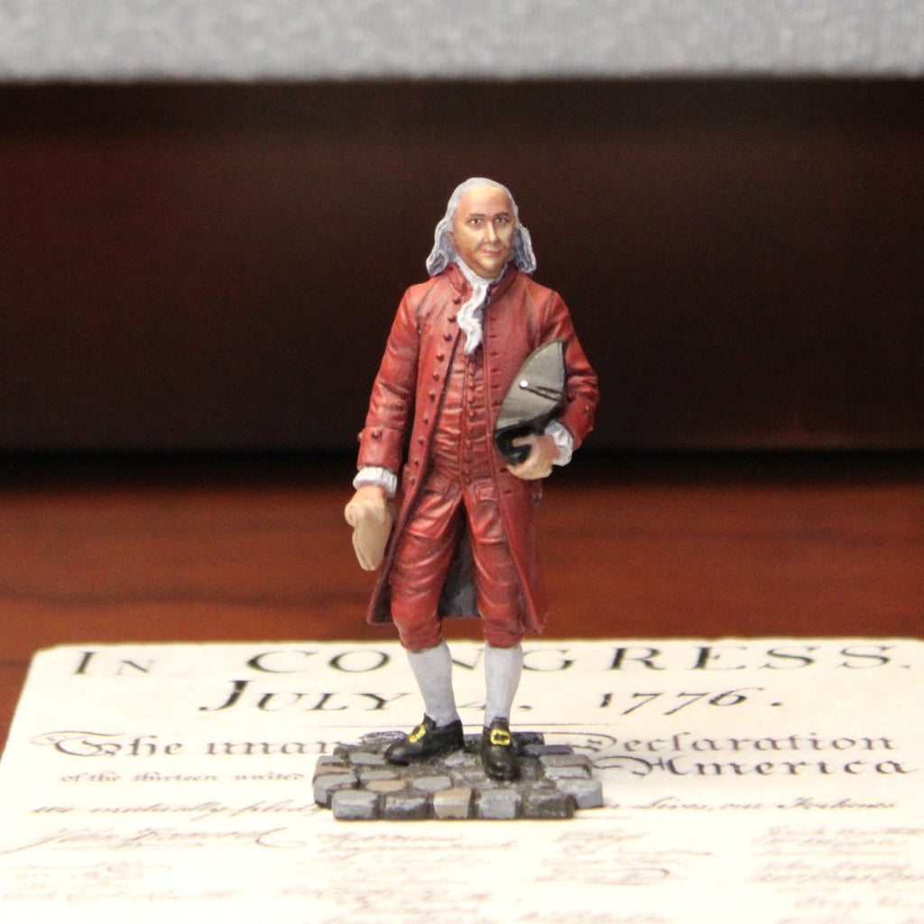 Miniature Collector's Figurine Benjamin Franklin