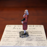 Miniature Collector's Figurine Benjamin Franklin