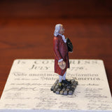 Miniature Collector's Figurine Benjamin Franklin