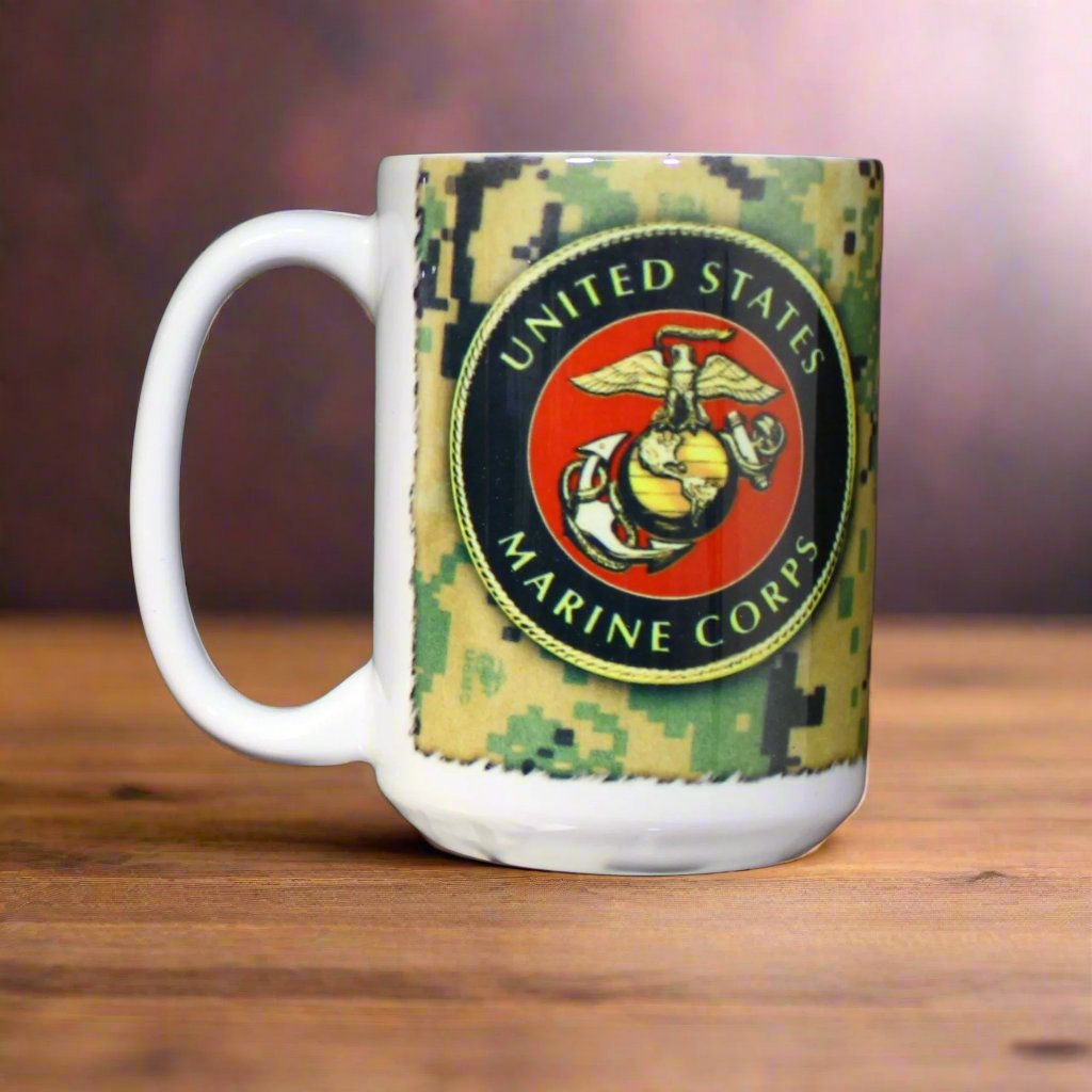 Marines 15 Ounce Mug