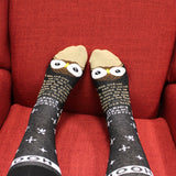 Wise Old Owl Knee Socks