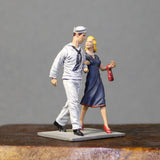 Miniature Collector's Figurine U.S. Sailor On Shore Leave with Date