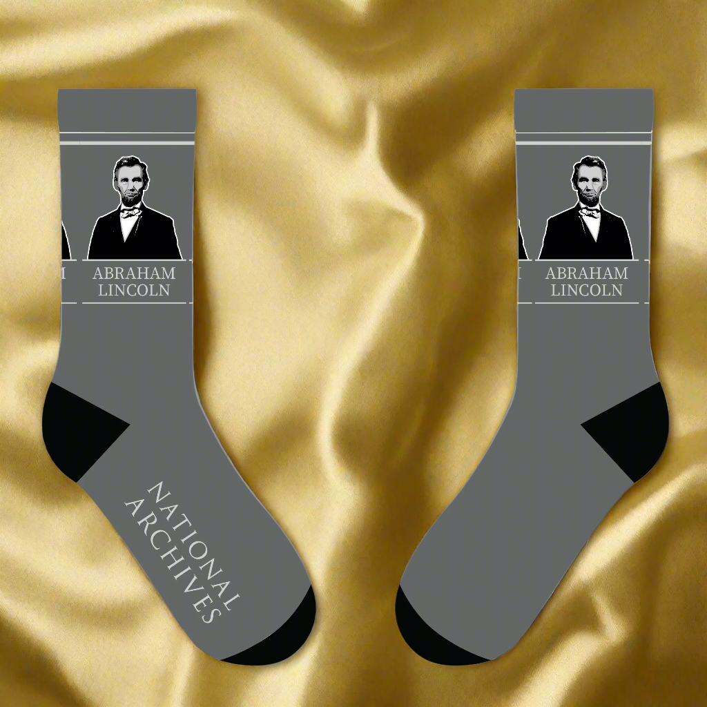 Abraham Lincoln Crew Socks