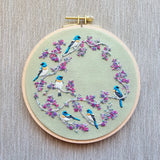 Birds and Blooms Embroidery Kit