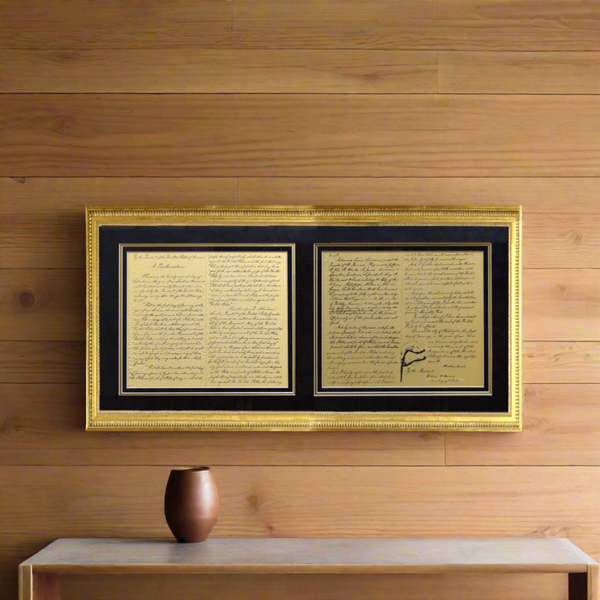 Framed Emancipation Proclamation