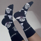 Women Justices Crew Socks