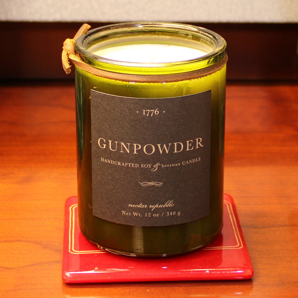 Gunpowder 1776 Soy Beeswax Candle