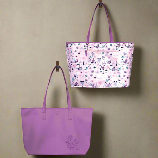 Reversible Hummingbird Tote bag