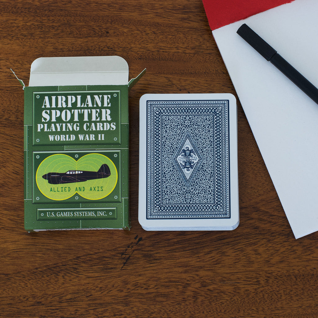 Airplane Spotter Playing Cards – National Archives Store