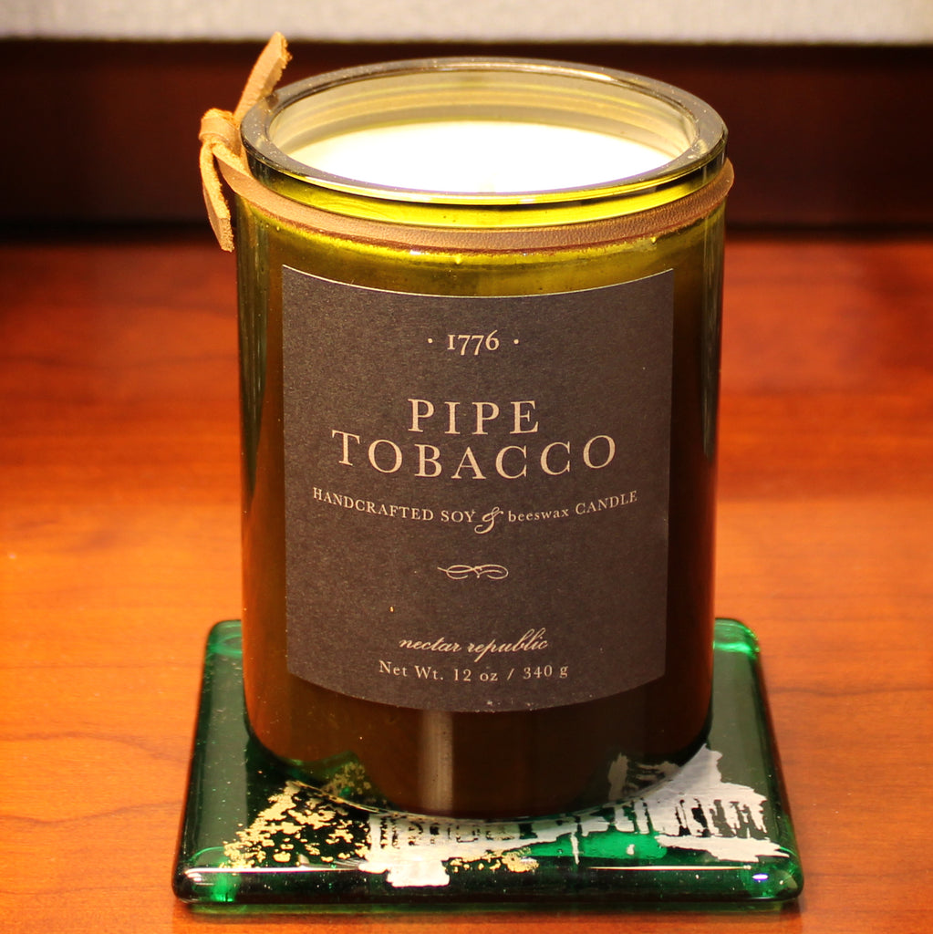 Pipe Tobacco 1776 Soy Beeswax Candle