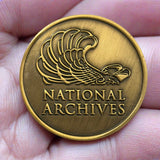 Rotunda of the National Archives Building Challenge Coin