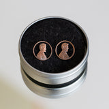 Abe Pennies Cuff Links