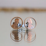 Abe Pennies Cuff Links