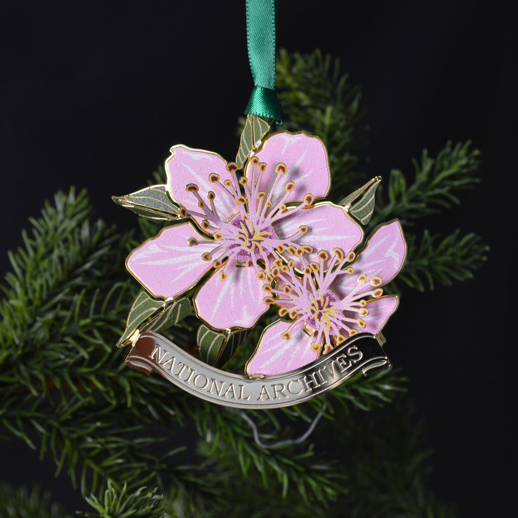 Cherry Blossom National Archives Ornament – National Archives Store