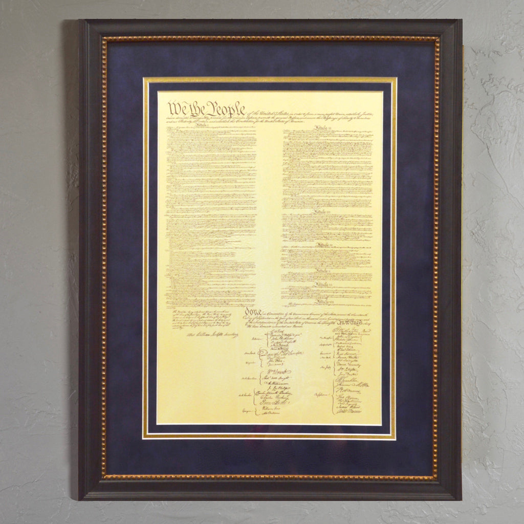 Premium Framed Charters Of Freedom Bundle Black – National Archives Store