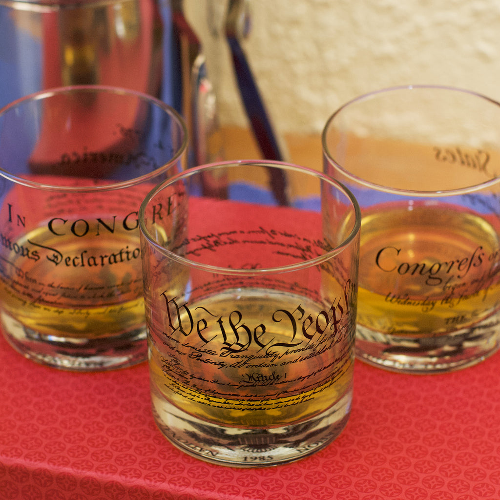 Charters of Freedom Rocks Glass Set – National Archives Store