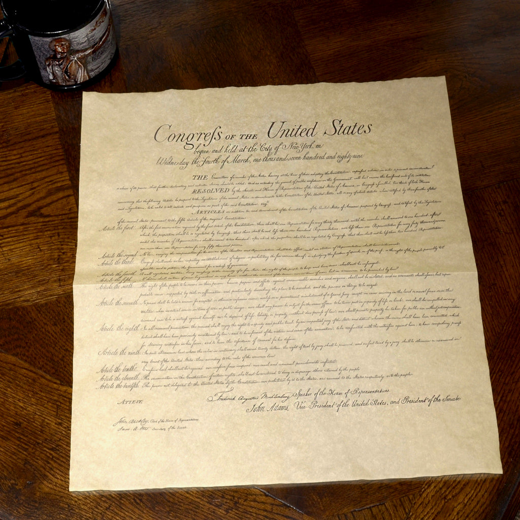 Charters Of Freedom Bundle With Four-page U.S. Constitution In Envelop ...